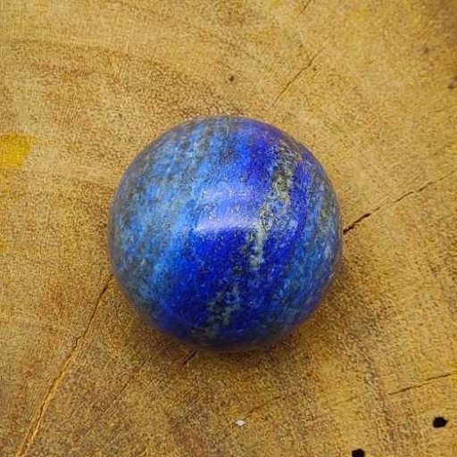 Natural Lapis Lazuli Gemstone Healing Energy Sphere Ball For Yoga And Meditation